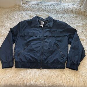 Vintage Hidden Agenda Windbreaker Bomber Style Long Sleeve Jacket Men’s Size XL